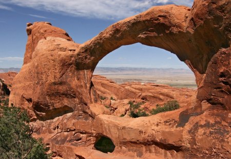 *** Beautiful red mountains *** - czerwone, gory, natura, niebo