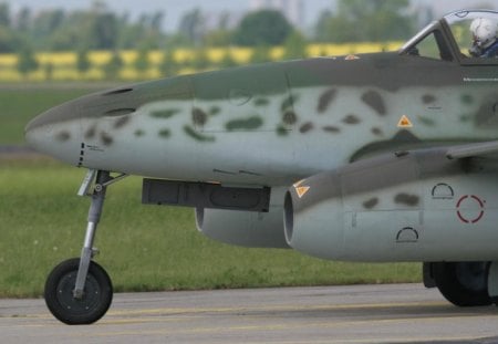 turbo plane - plane, camouflage, turbo plane, military