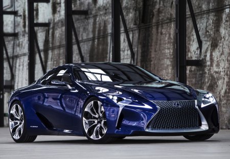 Lexus LF-LC Blue Concept '2012 - lexus, concept, lflc, blue