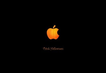 Apple Halloween - apple halloween, mac halloween, mac, halloween, apple