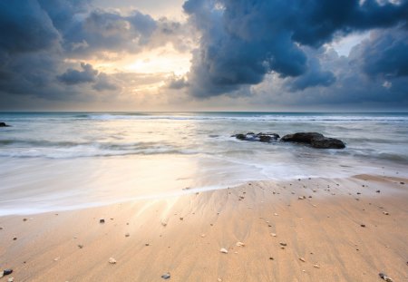 Beautiful Sky and Beach