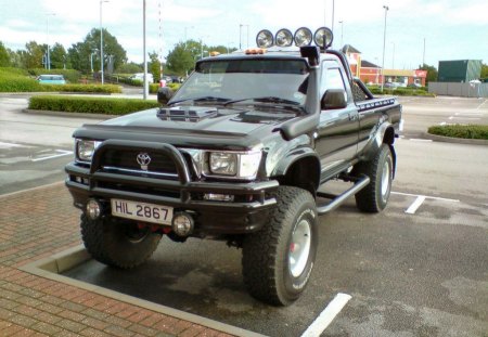 Toyota Pickup Truck - ride, thrill, offroad, 4x4