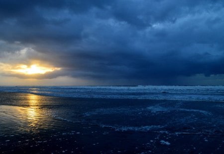 Beach - ocean, nature, beach, sun