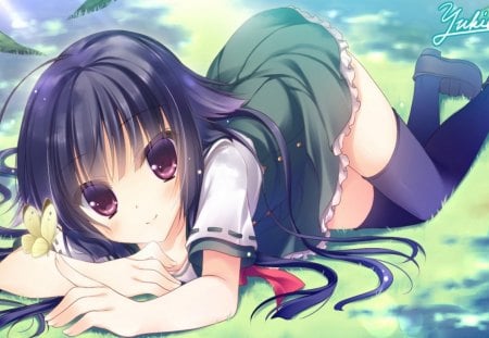 TnK Girl - Yukie - beauty, yukie, girl, game, wall, new