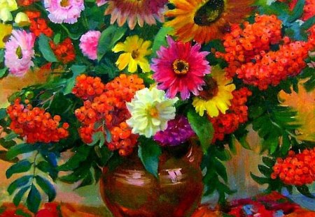 M.Dianov - flower, m dianov, art, bouquet