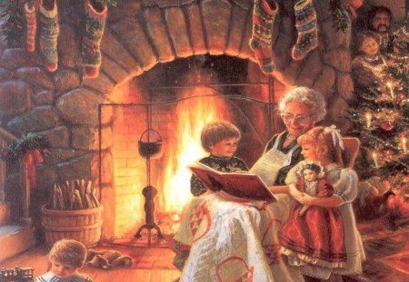 SWEET MEMORIES - christmas, childhood, grand ma, fairy tales