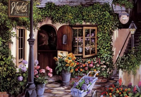 flowers store - flowers, home, store, garden