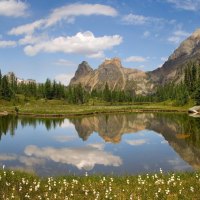 Lovely Peaceful Mountain Lake