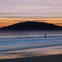 Ocean ~ Mountain Sunset