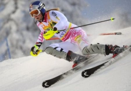 *** Lindsey Vonn-  alpine skiing *** - sport, kobiety, zjazd, piekne, na nartach