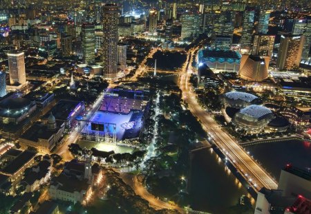 *** Singapore *** - wiezowce, panorama, miasta, architektura