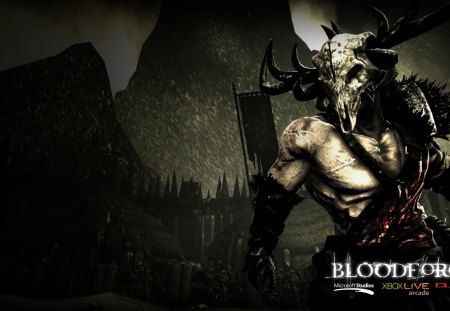 BloodForge - dark, epic, game, warrior, demon