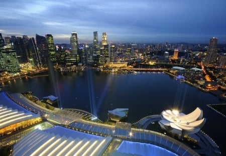 *** Singapore *** - panorama, architektura, miasta, wiezowce