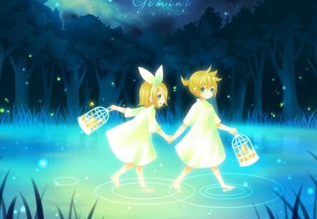 Gemini♫ - gemini, rin, len, kagamine