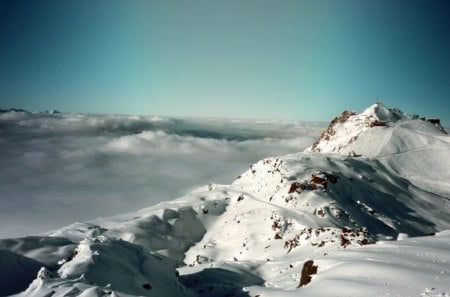 Alps - alps, nature, mountain, snow