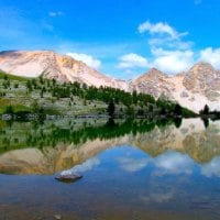 Lake of Green and Blue