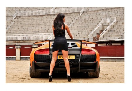 nice car but wow even nicer legs