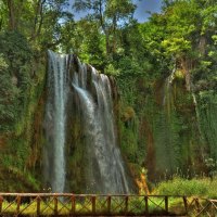 *Waterfall Monasterio de Piedra  -Spain *