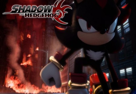 Mayhem caused by Shadow - sonic, game, mayhem, shadow