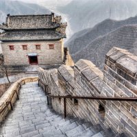 the great wall in hdr