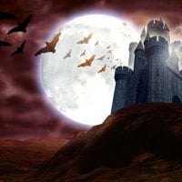 halloween, haunted, ghost castle