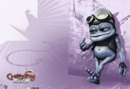 Crazy Frog - building, annoying, frog, crazy, leaning