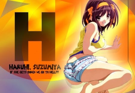 Melancholy of Suzumiya Haruji - ecchigirl, softbeautry