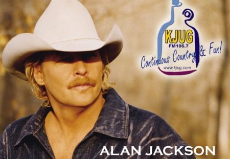 Alan Jackson head shot - close up, country music, singer