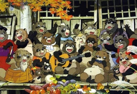 pom poko - anime, hayao miyazaki, pom poko, ghibli