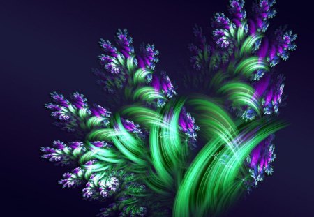 Epic Flower - epic flower, fractal, abstract, flower