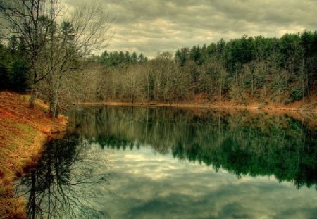 Cloud cover on Otter Lake - cloud, cover