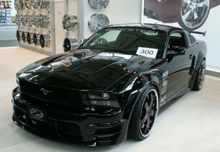 Ford Mustang - concept, mustang, car, tuning, ford