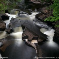 Porcupine Mountains Waterfall, Michigan    