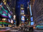 Times Square At Dusk