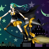 Hatsune Miku witch