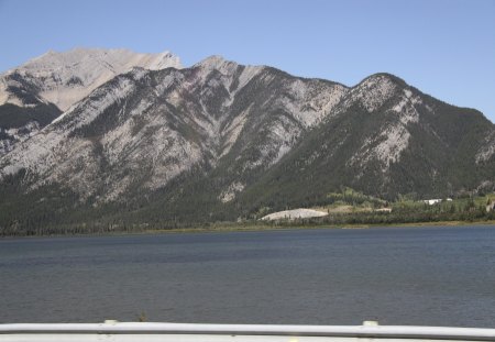 Mountains view 58 - trees, blue, photography, summit, nature, green, mountains, lakes, sky