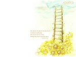 Flowers and Ladder