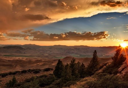 Skies - mountains, sky, clouds