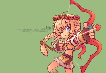 Sniper - ragnarok online, sniper, game, iro, ragnarok, mmorp, ro, video game