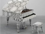 decorated piano