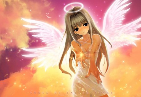 Angel - cute, anime, angel, love