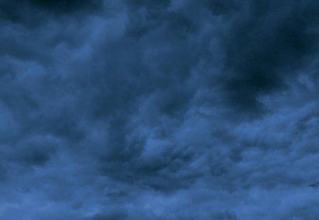 angry sky - sky, dark, cloud, blue