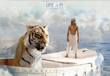 Life Of Pi - life of pi, animal, movies, entertainment, pi, tiger