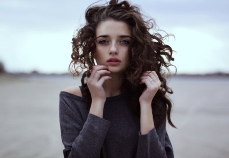 I feel you for Inspi - feelings, beautiful, model, girl, hair