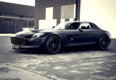 Mercedes-SLS - mercedes, supercar, sls, amg