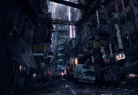 artwork - city, pg, games, artwork