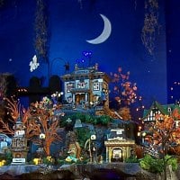 A Halloween Village (Close up Detail)