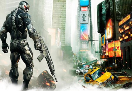 Crysis - video, game, crysis, shoot