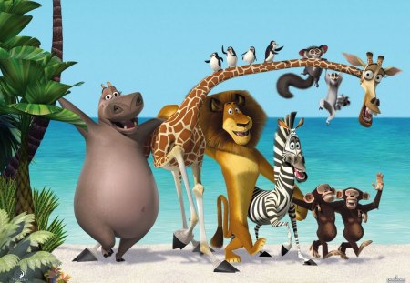 I like to move it move it - madagascar, cartoon, animal, movie, lion