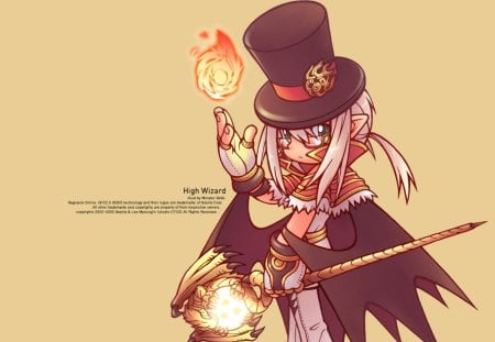 High Wizard - ro, game, ragnarok, video game, high wizard, iro, ragnarok online, mmorpg